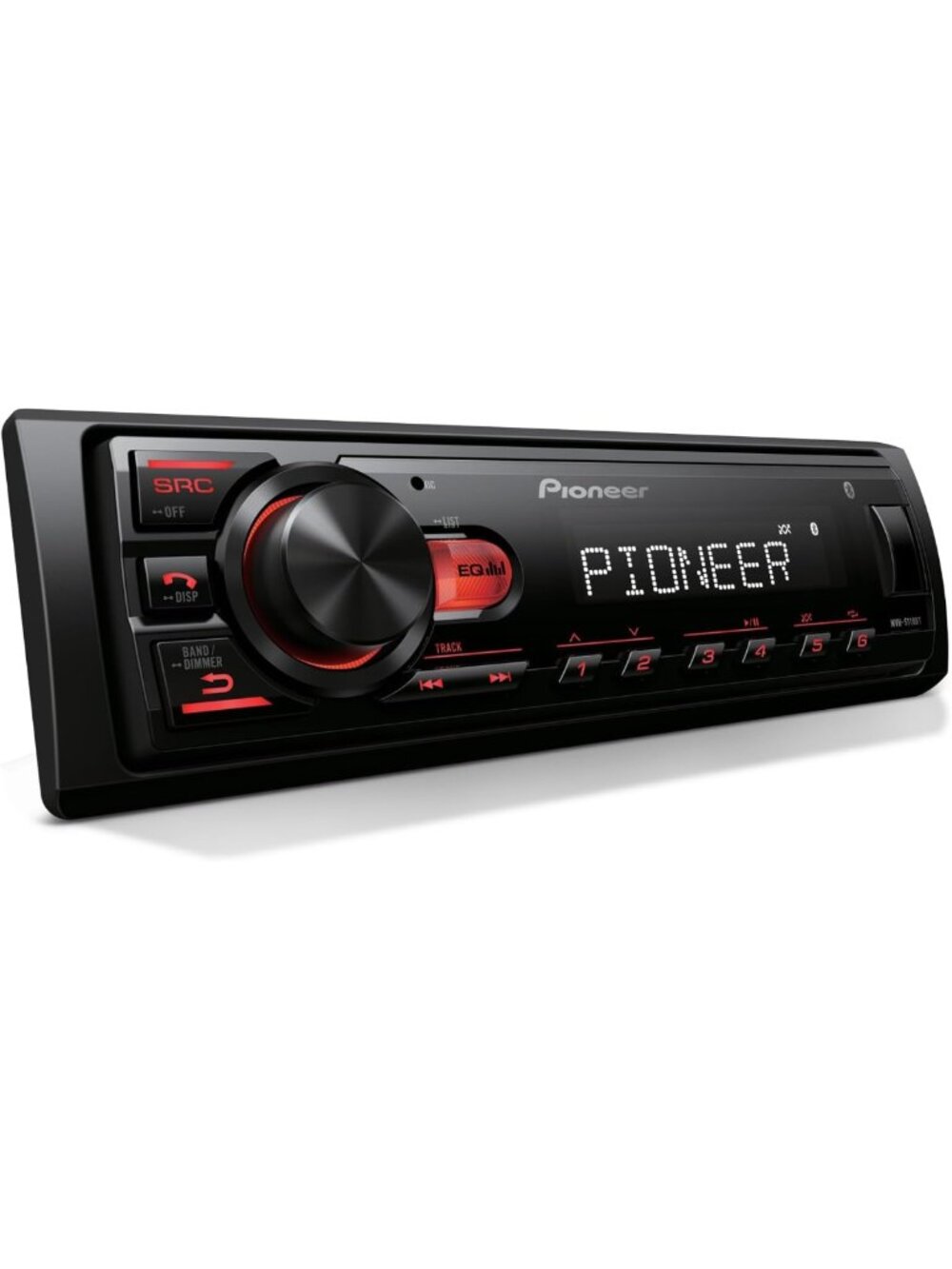 Digital Media Receiver Car Stereo - Bluetooth, USB, 50W x 4, AM/FM, iPhone